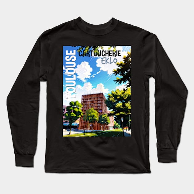 TOULOUSE Cartridge factory EKLO Poster 2 Long Sleeve T-Shirt by eSeaty